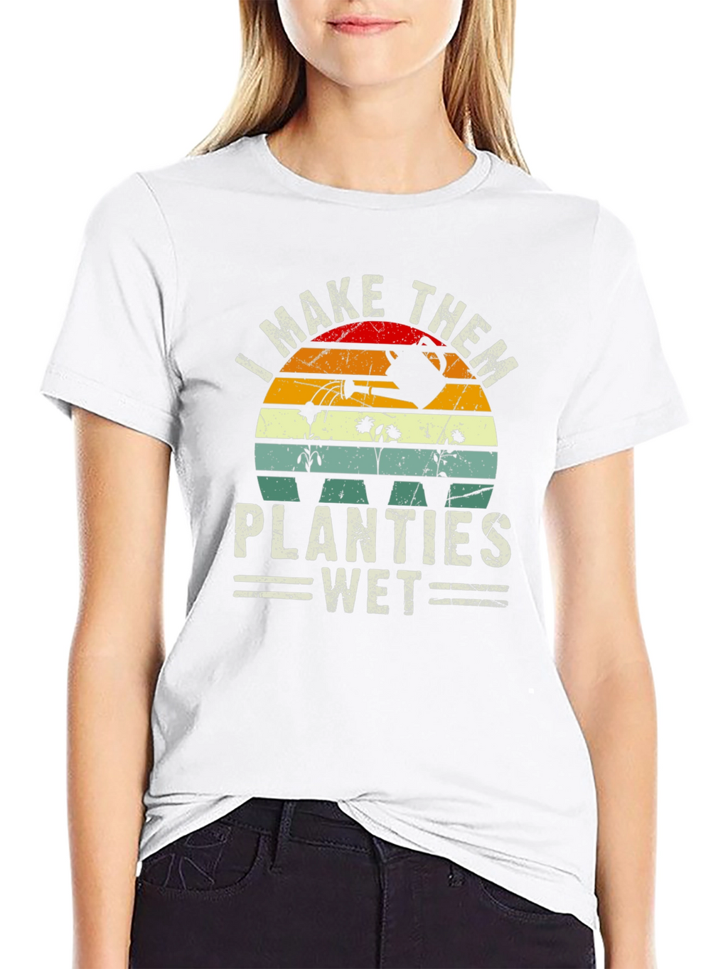 I Make Them Planties Wet Graphic T-Shirt