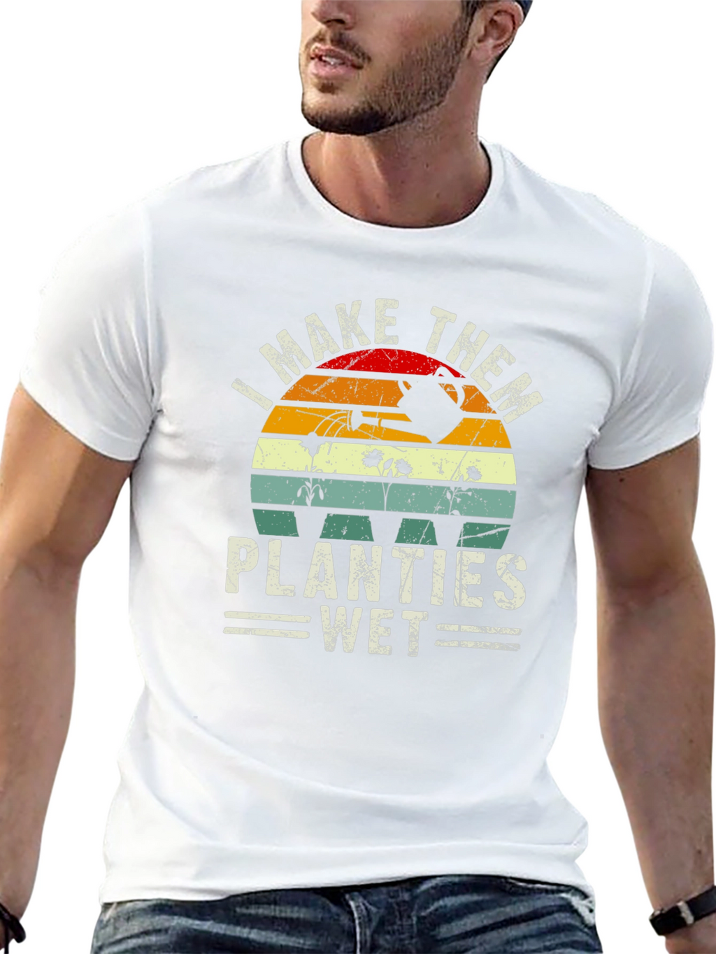 I Make Them Planties Wet Graphic T-Shirt