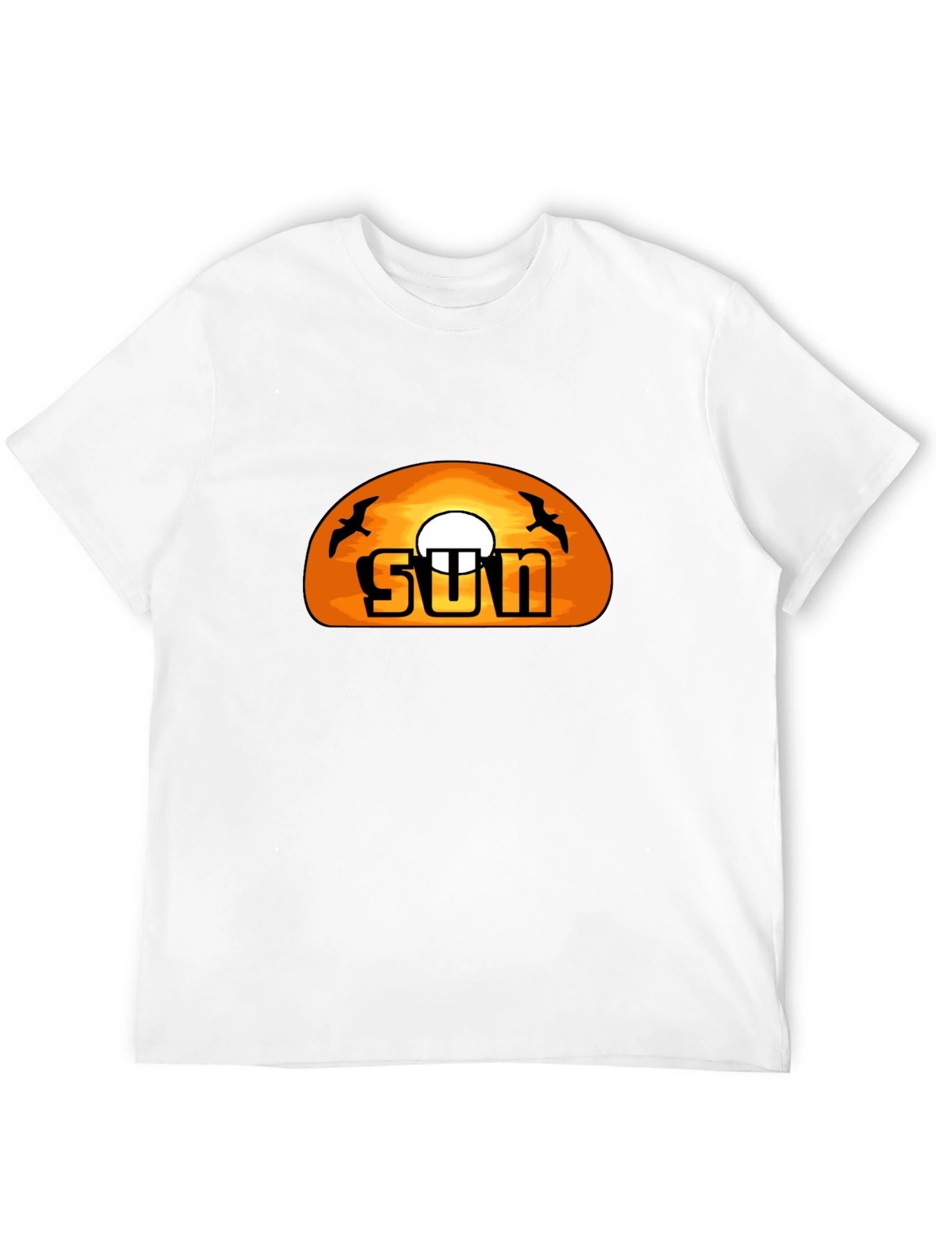 Sunset Graphic T-Shirt -  Cool Black Tee