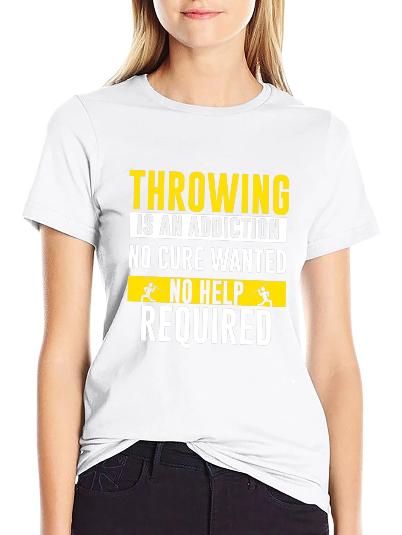 Throwing Addiction T-Shirt - No Cure Wanted