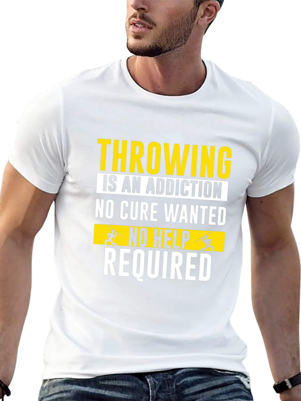 Throwing Addiction T-Shirt - No Cure Wanted