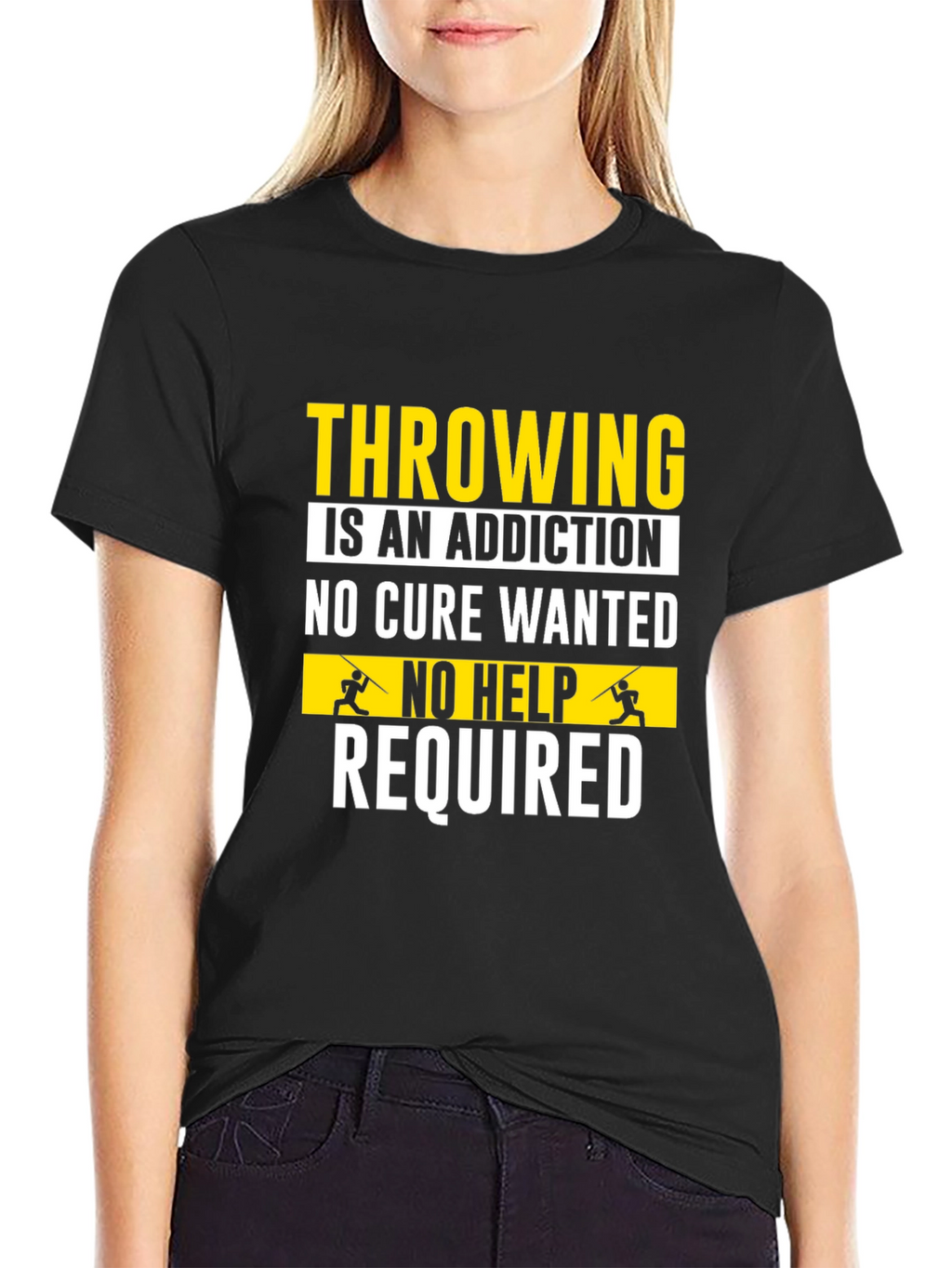 Throwing Addiction T-Shirt - No Cure Wanted