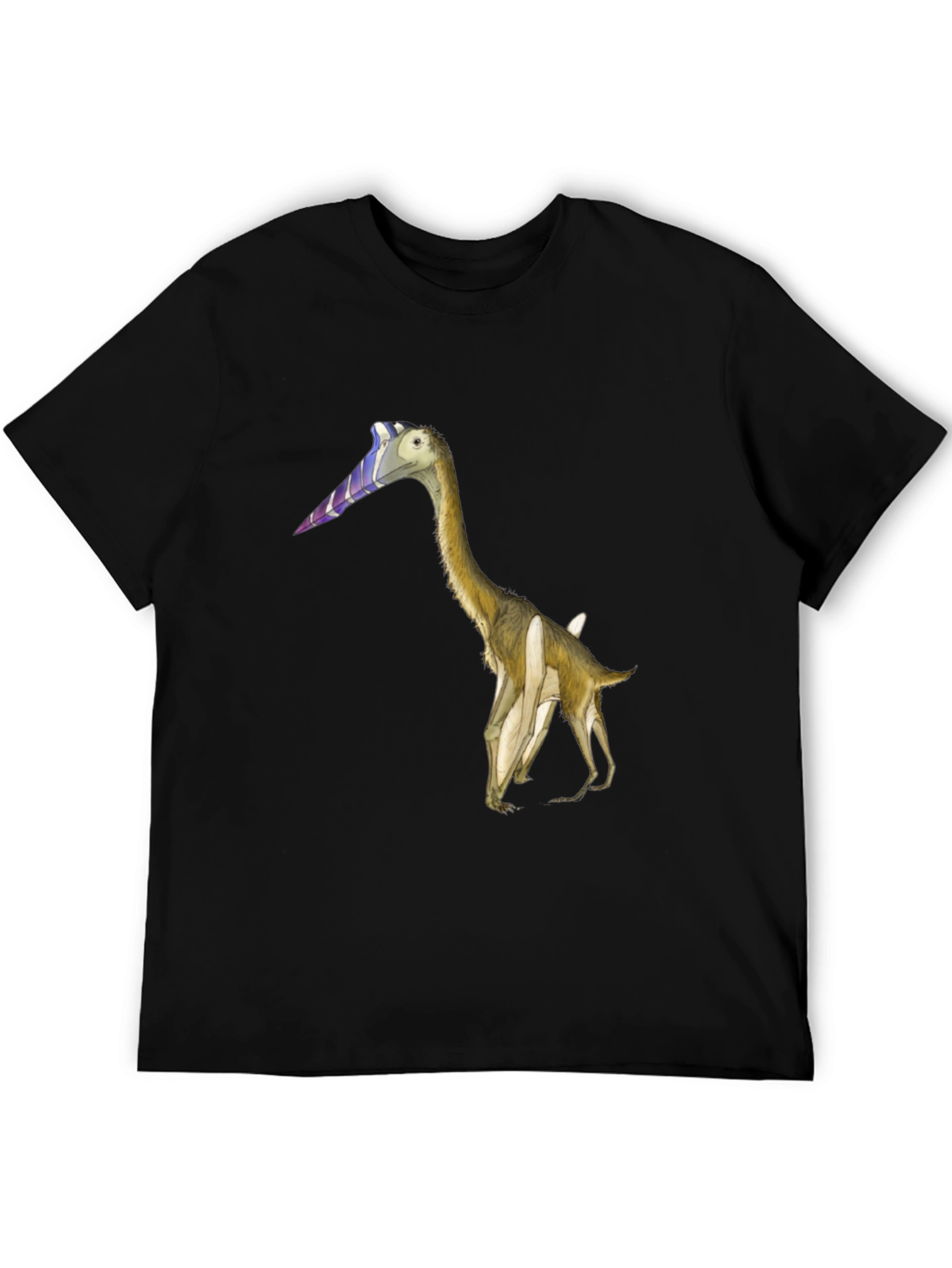 Dinosaur Graphic Tee - Quirky Black T-Shirt