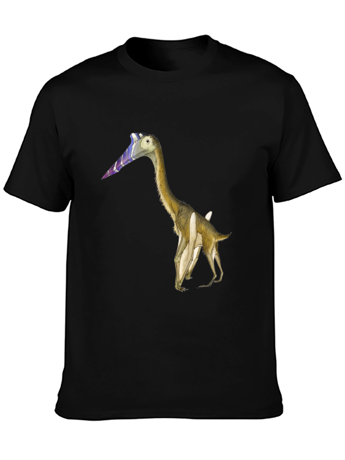 Dinosaur Graphic Tee - Quirky Black T-Shirt