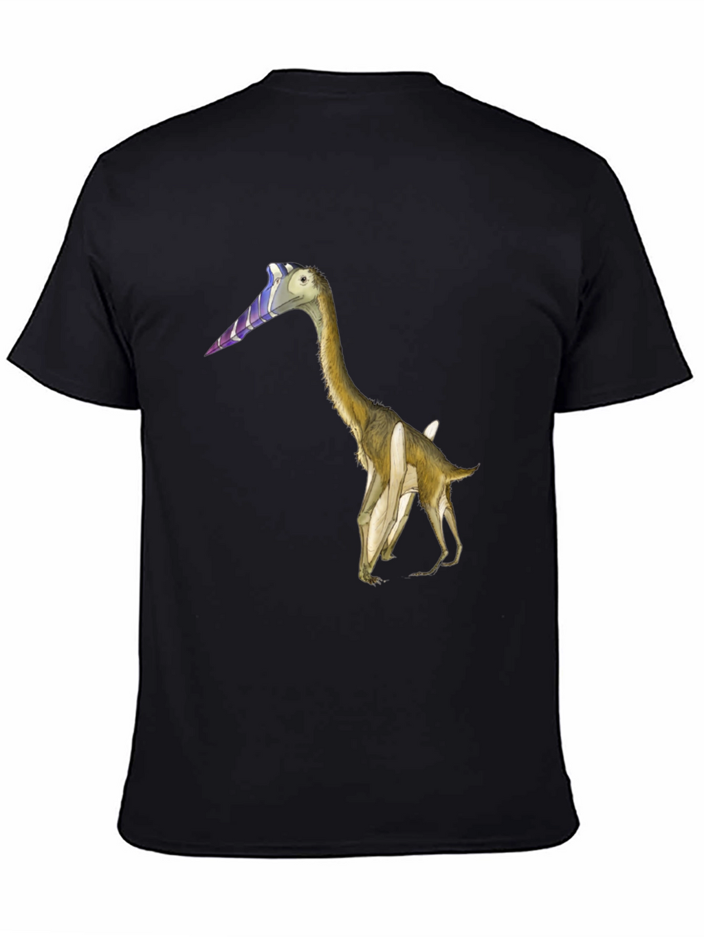 Dinosaur Graphic Tee - Quirky Black T-Shirt