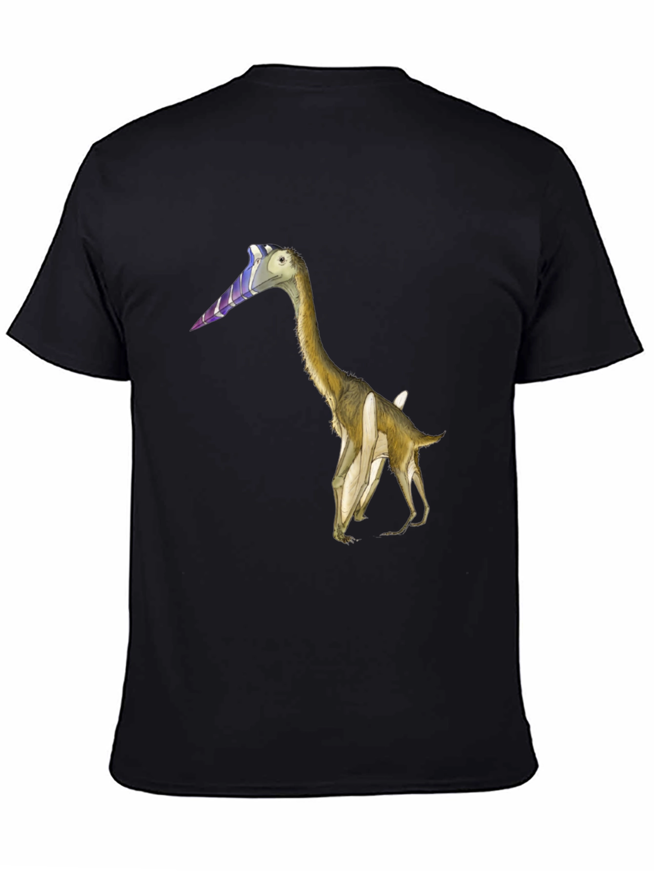 Dinosaur Graphic Tee - Quirky Black T-Shirt