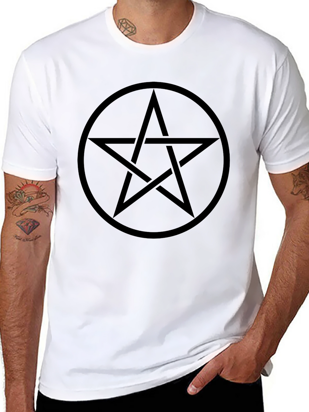 Black Pentagram T-Shirt