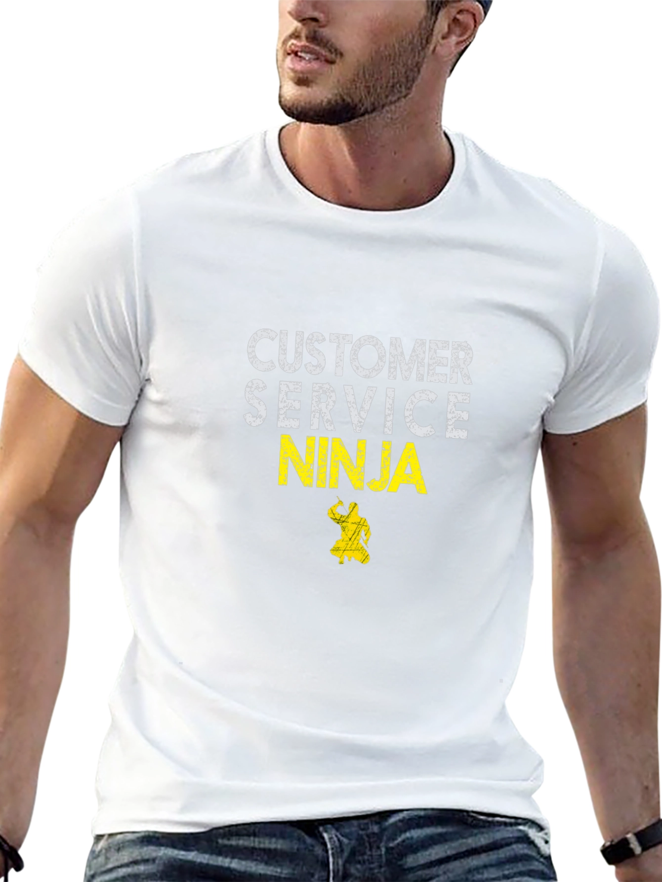 Customer Service Ninja Graphic T-Shirt