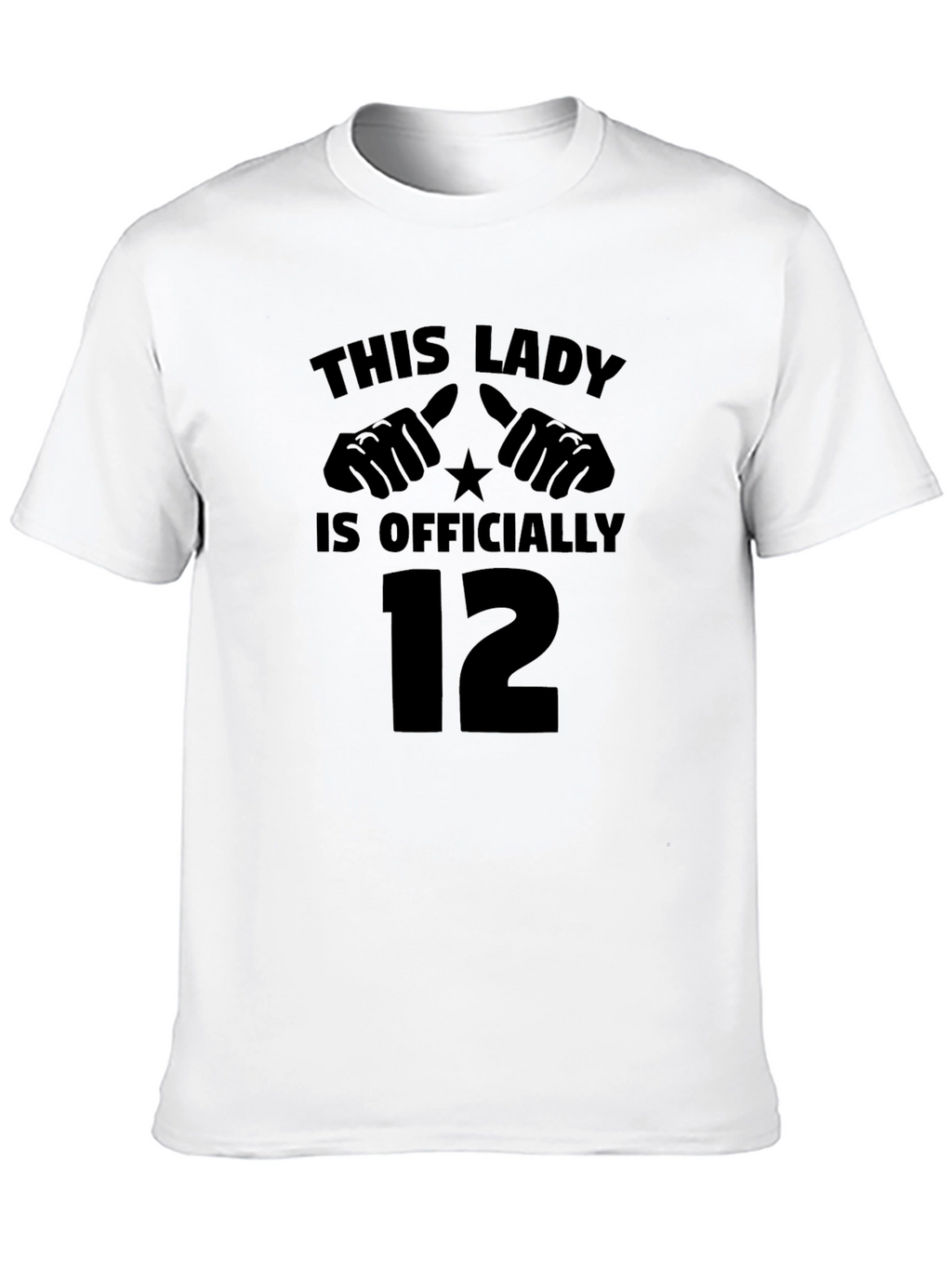 Funny 12th Birthday Lady T-Shirt