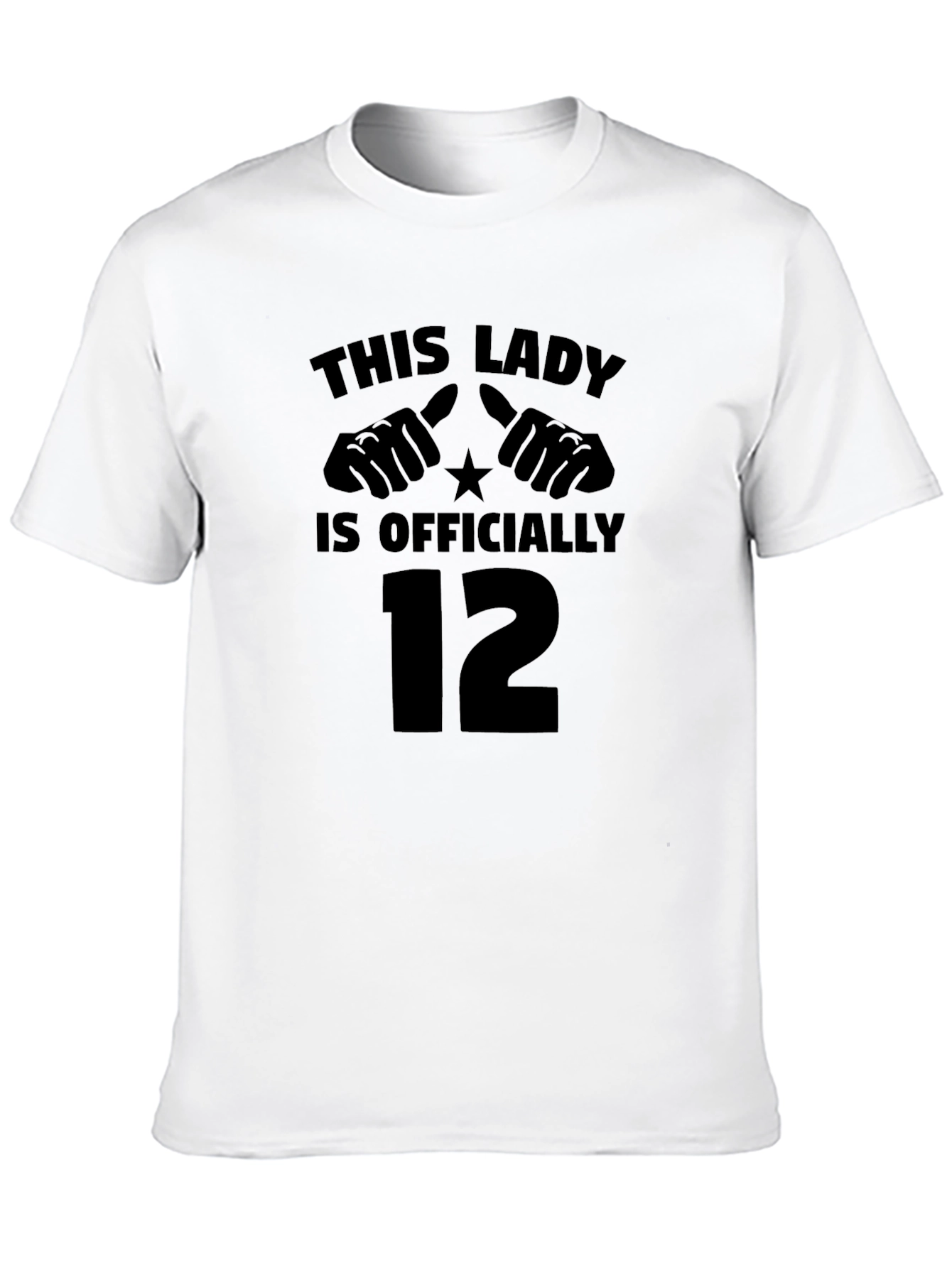 Funny 12th Birthday Lady T-Shirt