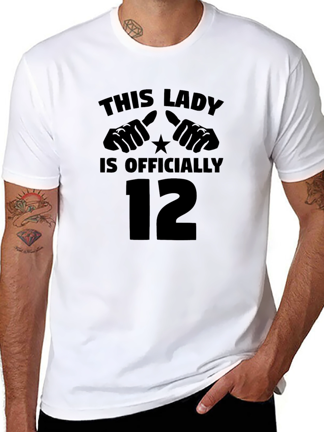 Funny 12th Birthday Lady T-Shirt