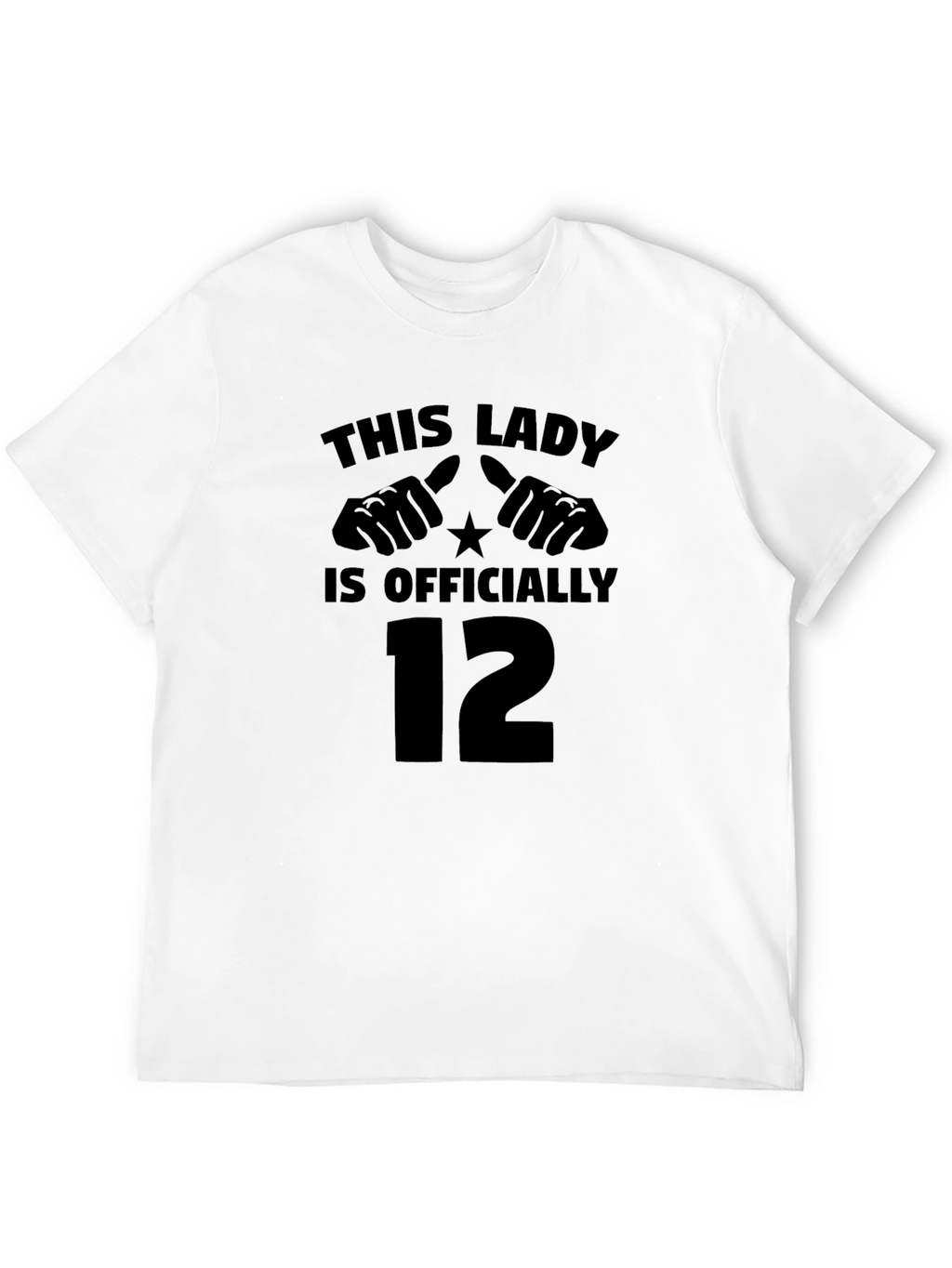 Funny 12th Birthday Lady T-Shirt