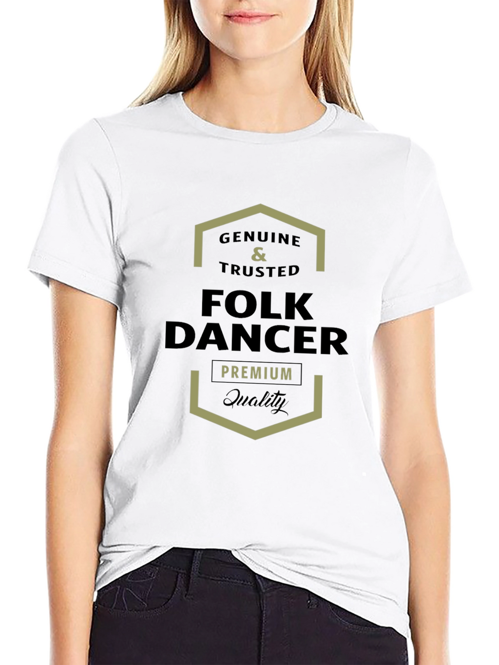 Genuine Folk Dancer Premium Quality T-Shirt