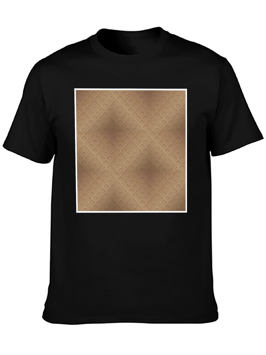 Patterned Tee: Modern Style Casual Comfort
