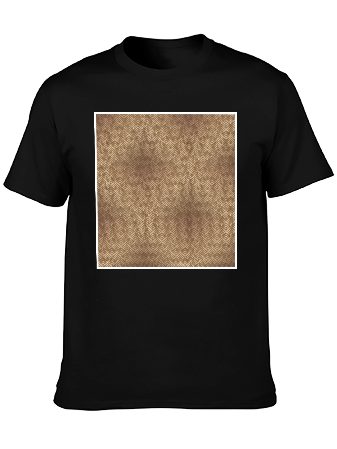 Patterned Tee: Modern Style Casual Comfort