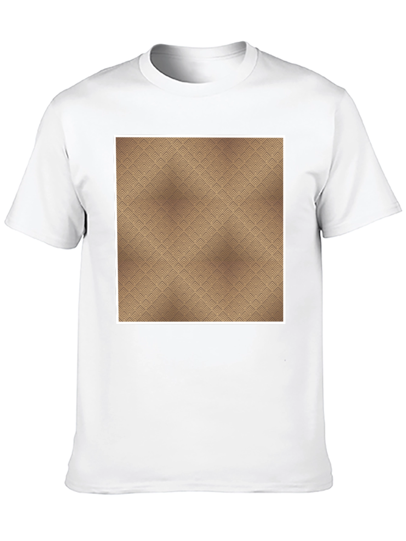 Patterned Tee: Modern Style Casual Comfort
