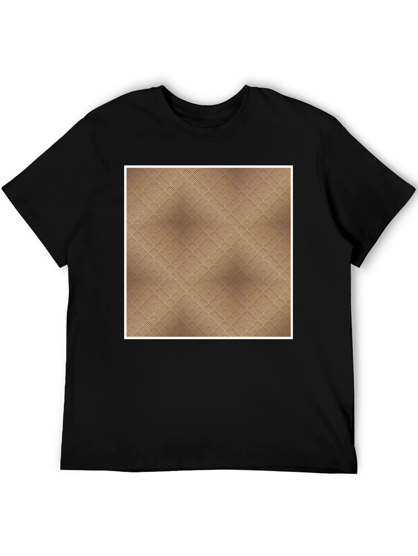 Patterned Tee: Modern Style Casual Comfort