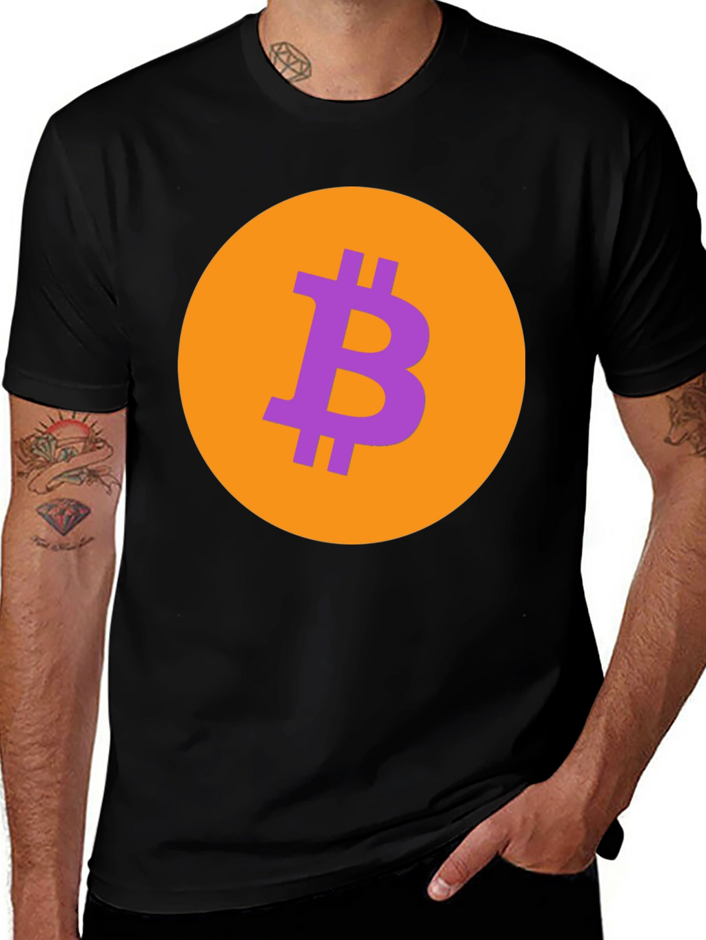 Bitcoin Logo Tee - Crypto Currency Shirt