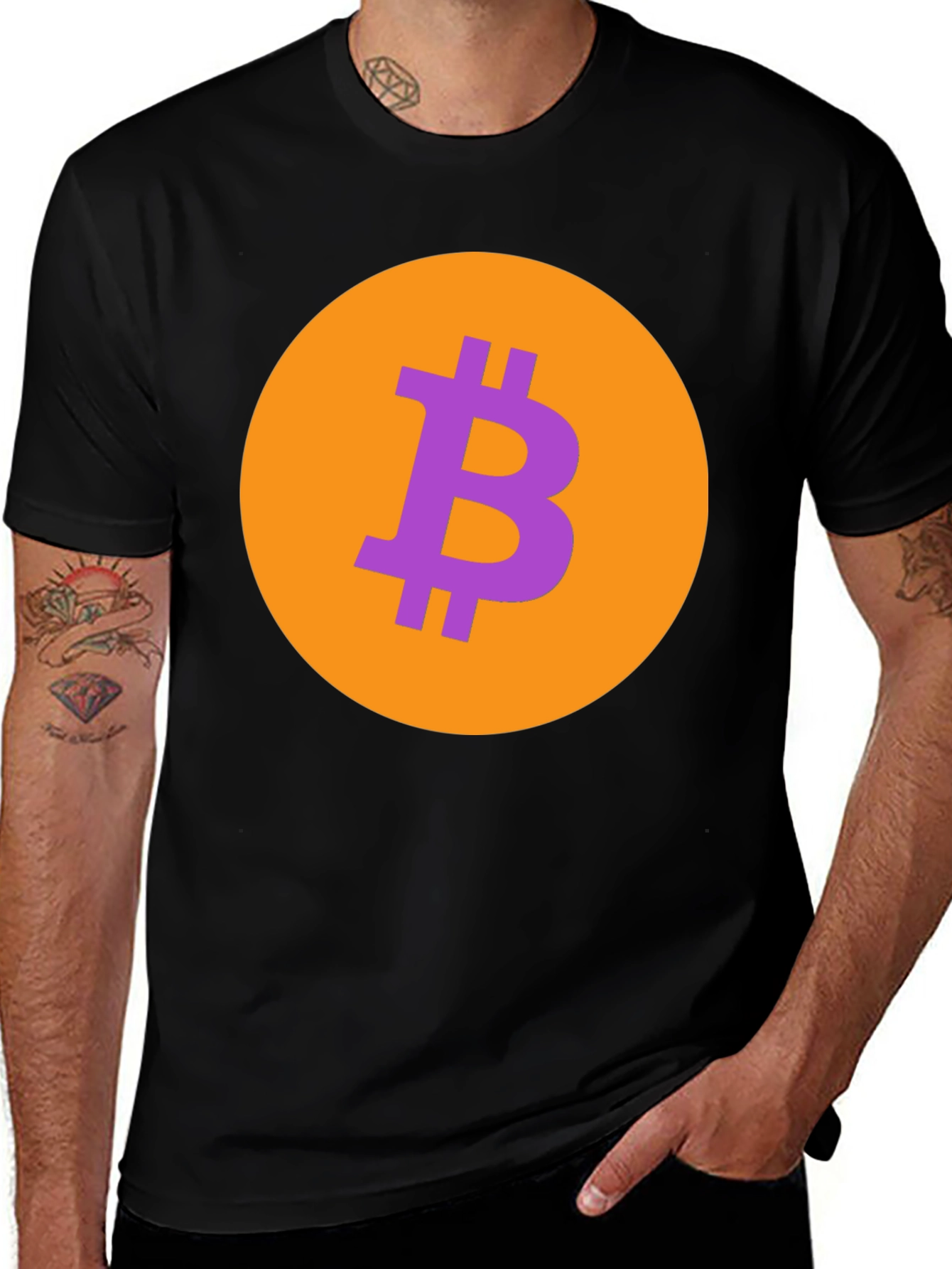 Bitcoin Logo Tee - Crypto Currency Shirt