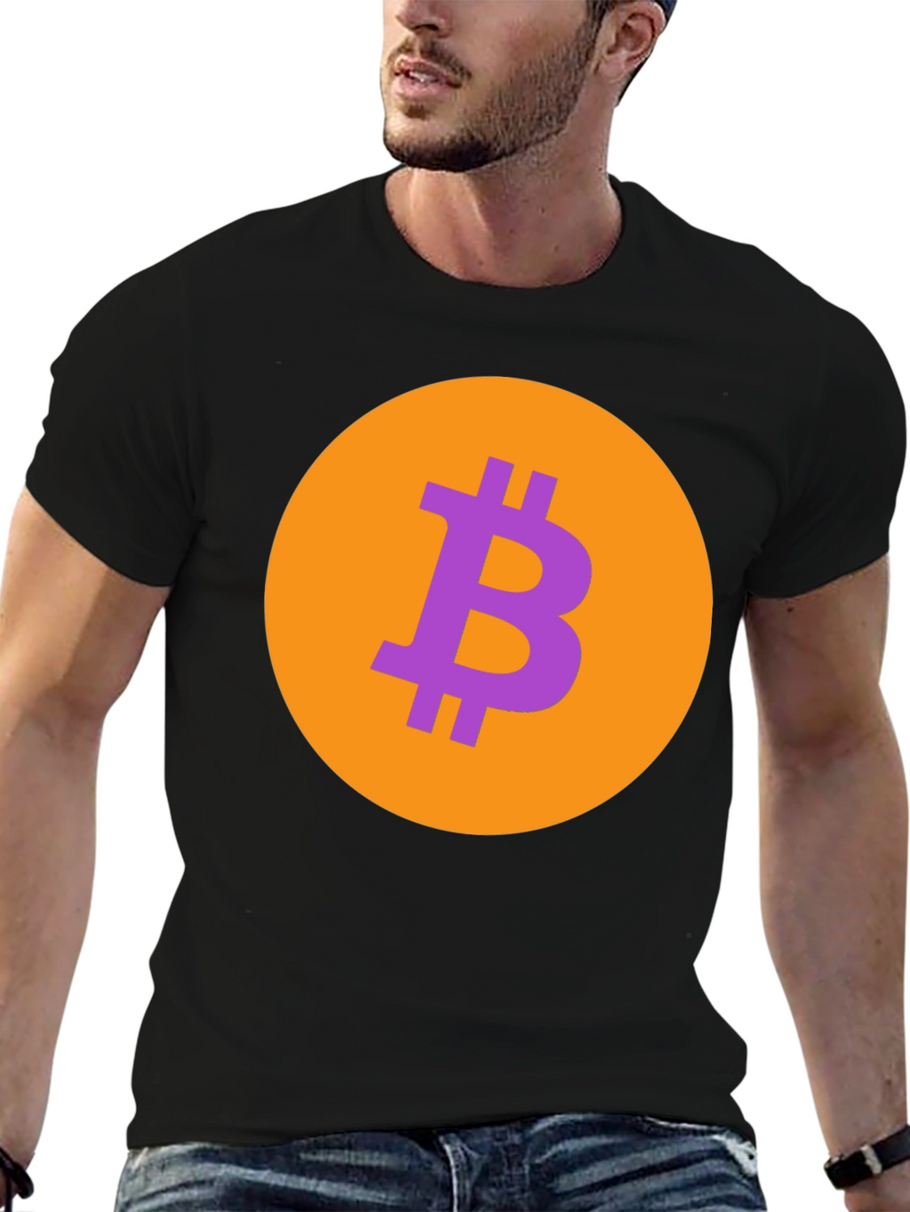 Bitcoin Logo Tee - Crypto Currency Shirt