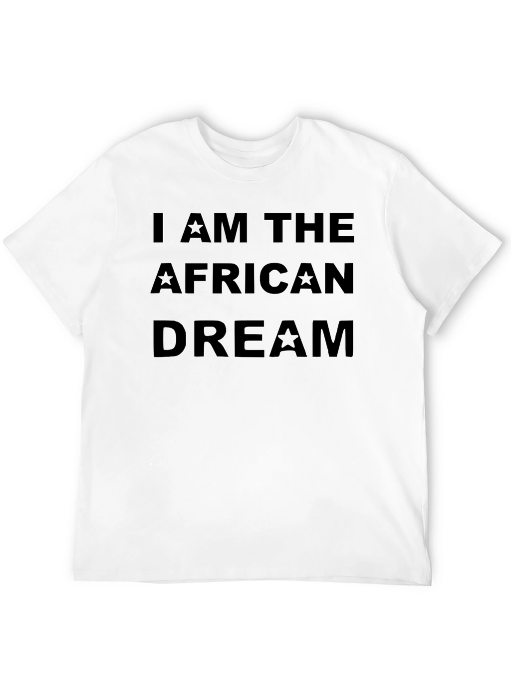 I AM THE AFRICAN DREAM Black T-Shirt