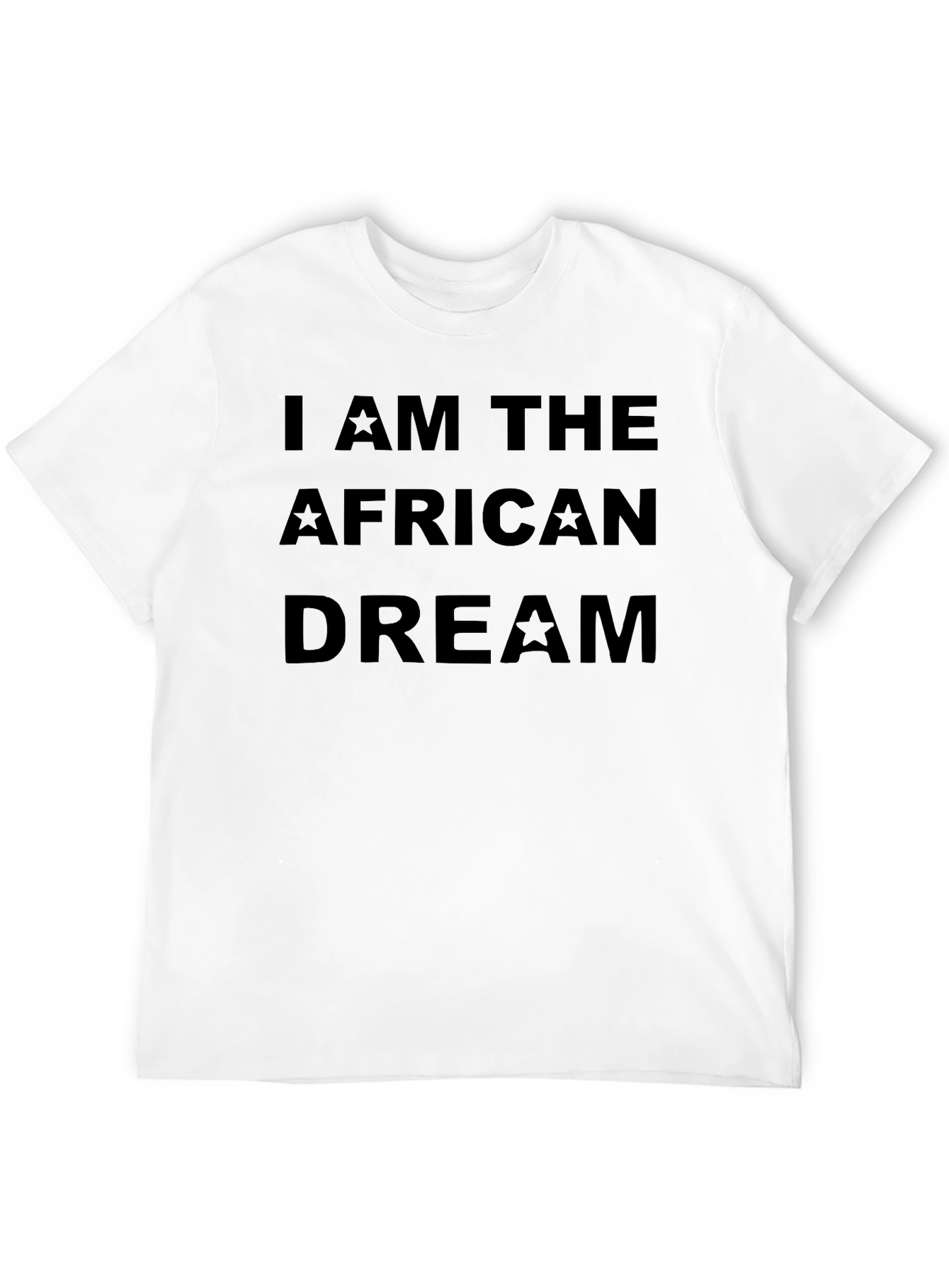 I AM THE AFRICAN DREAM Black T-Shirt