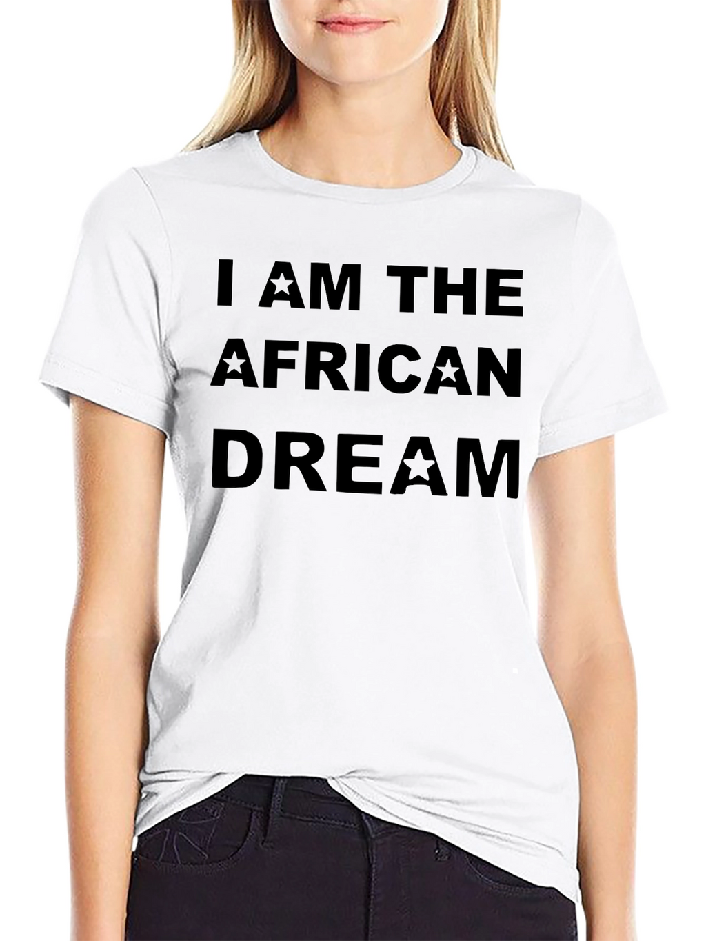 I AM THE AFRICAN DREAM Black T-Shirt