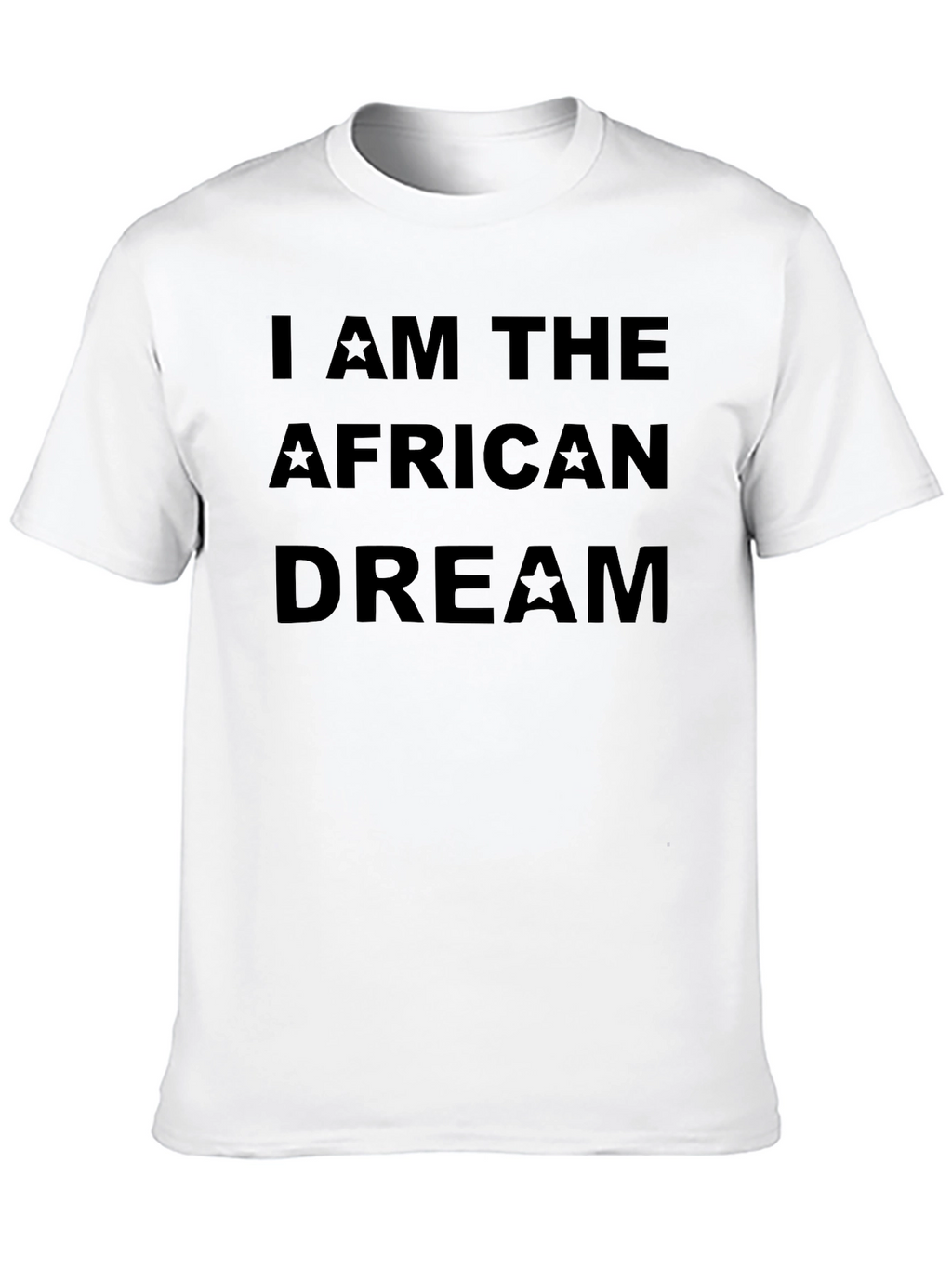 I AM THE AFRICAN DREAM Black T-Shirt