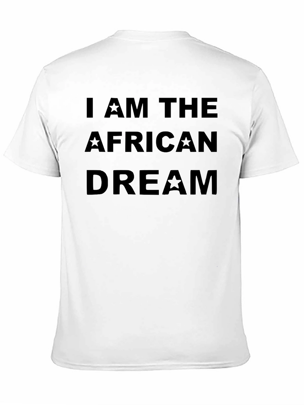 I AM THE AFRICAN DREAM Black T-Shirt