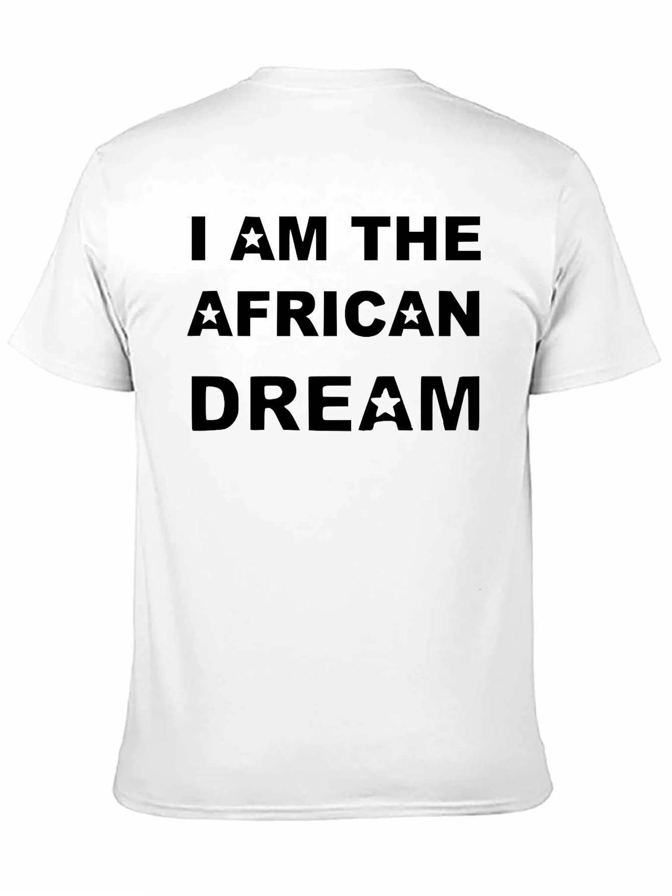 I AM THE AFRICAN DREAM Black T-Shirt