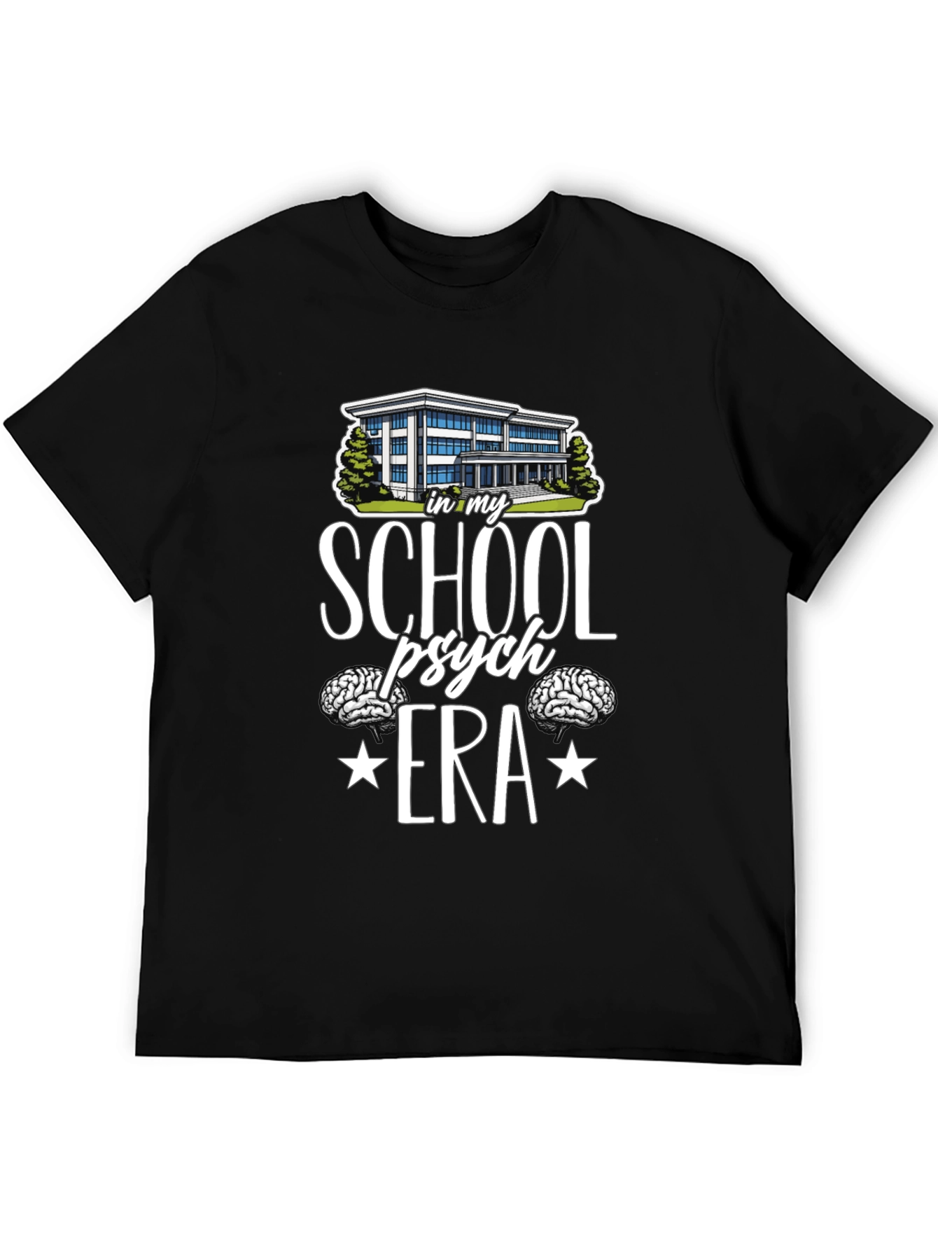 In My School Psych Era Black T-Shirt