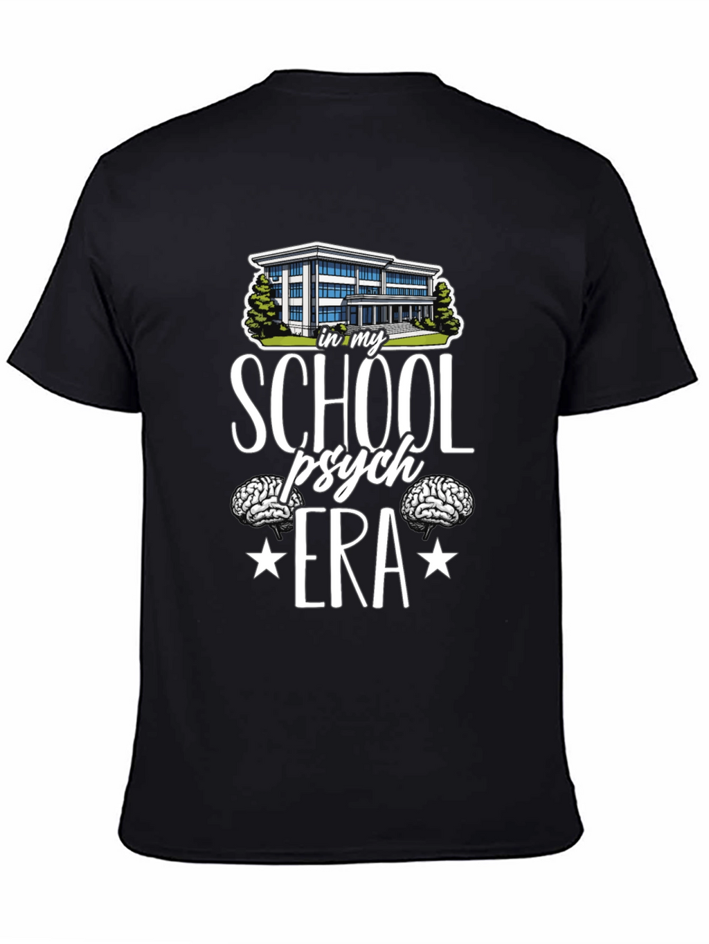 In My School Psych Era Black T-Shirt