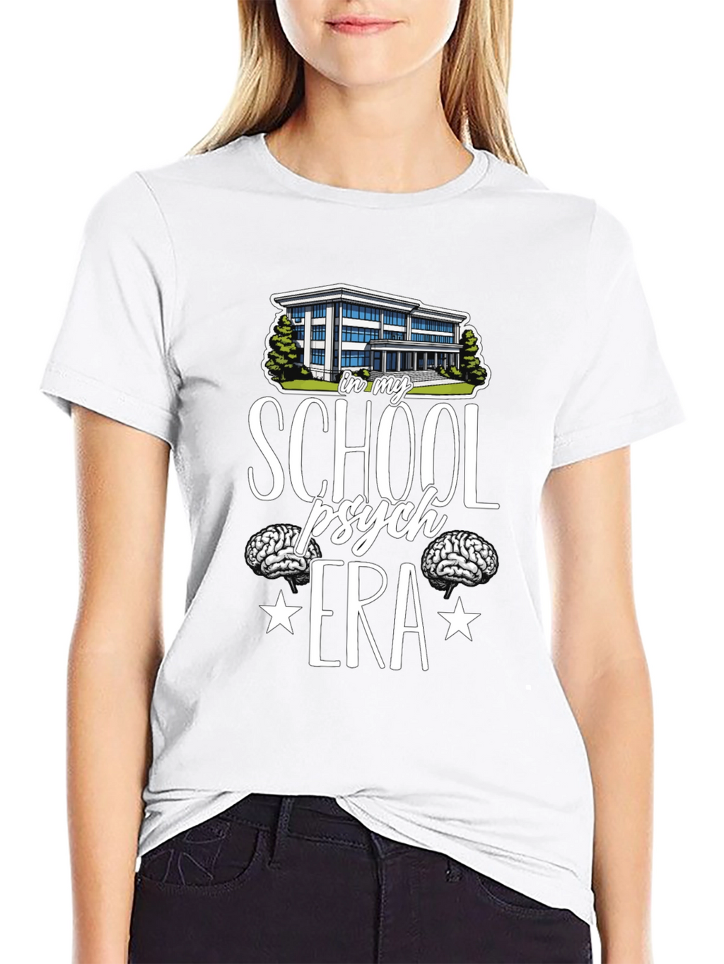 In My School Psych Era Black T-Shirt