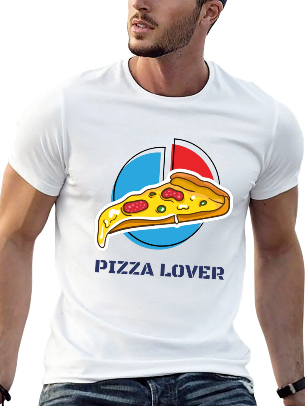 Pizza Lover Graphic Tee - Casual Comfort