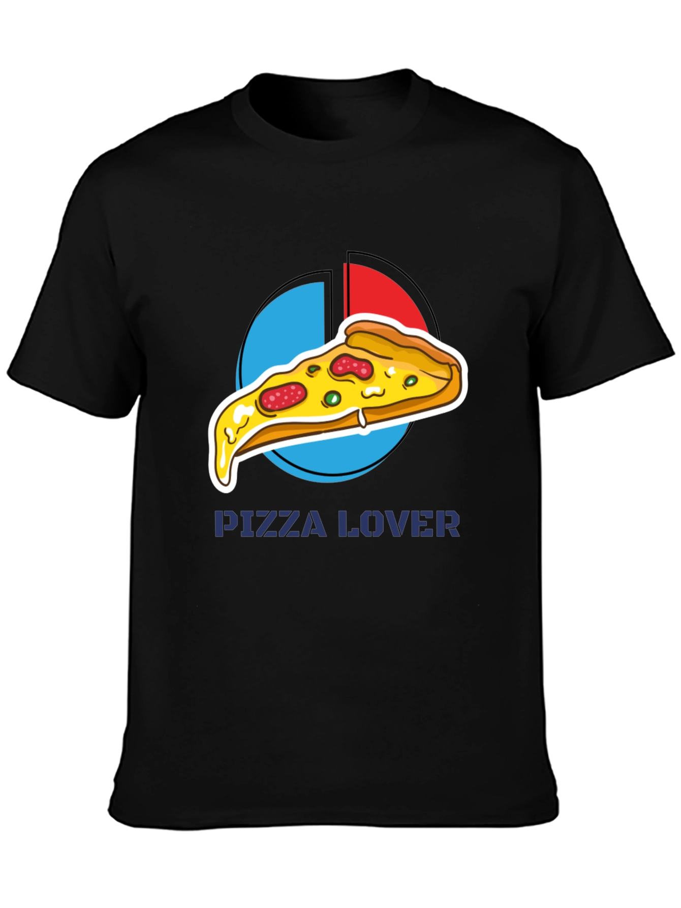 Pizza Lover Graphic Tee - Casual Comfort