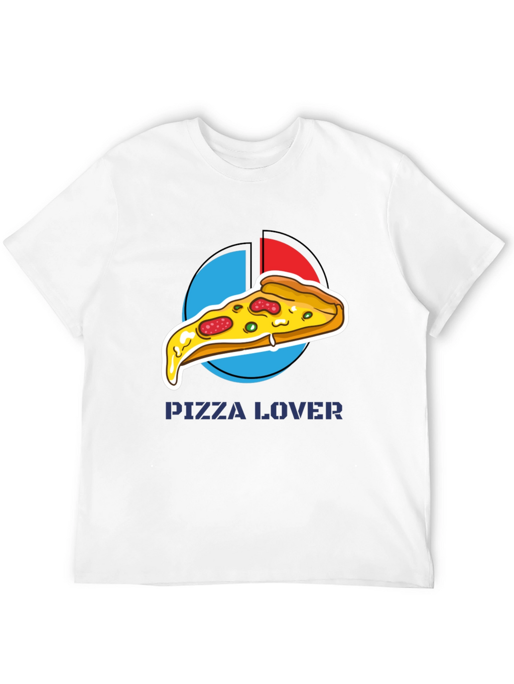 Pizza Lover Graphic Tee - Casual Comfort