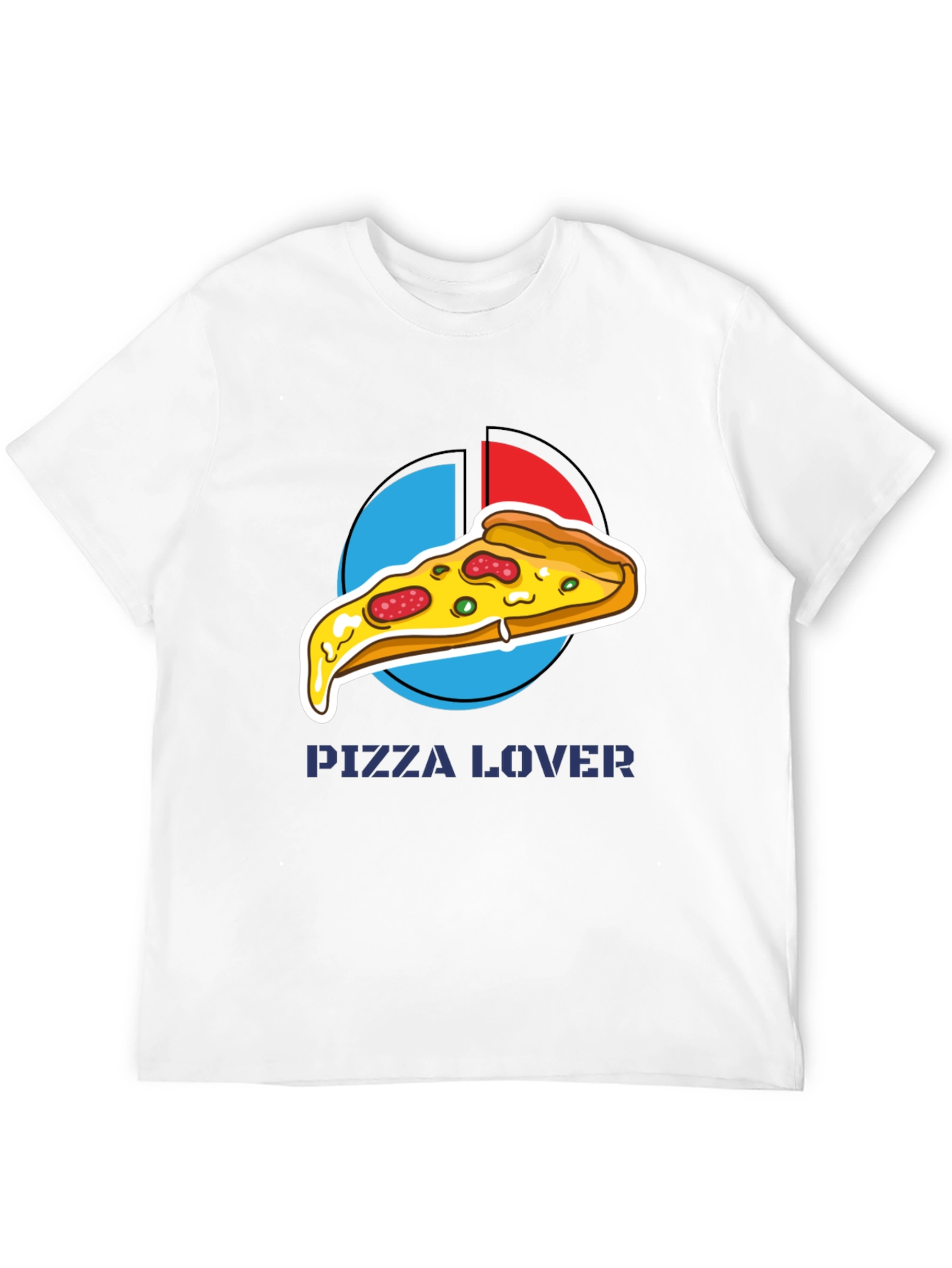 Pizza Lover Graphic Tee - Casual Comfort
