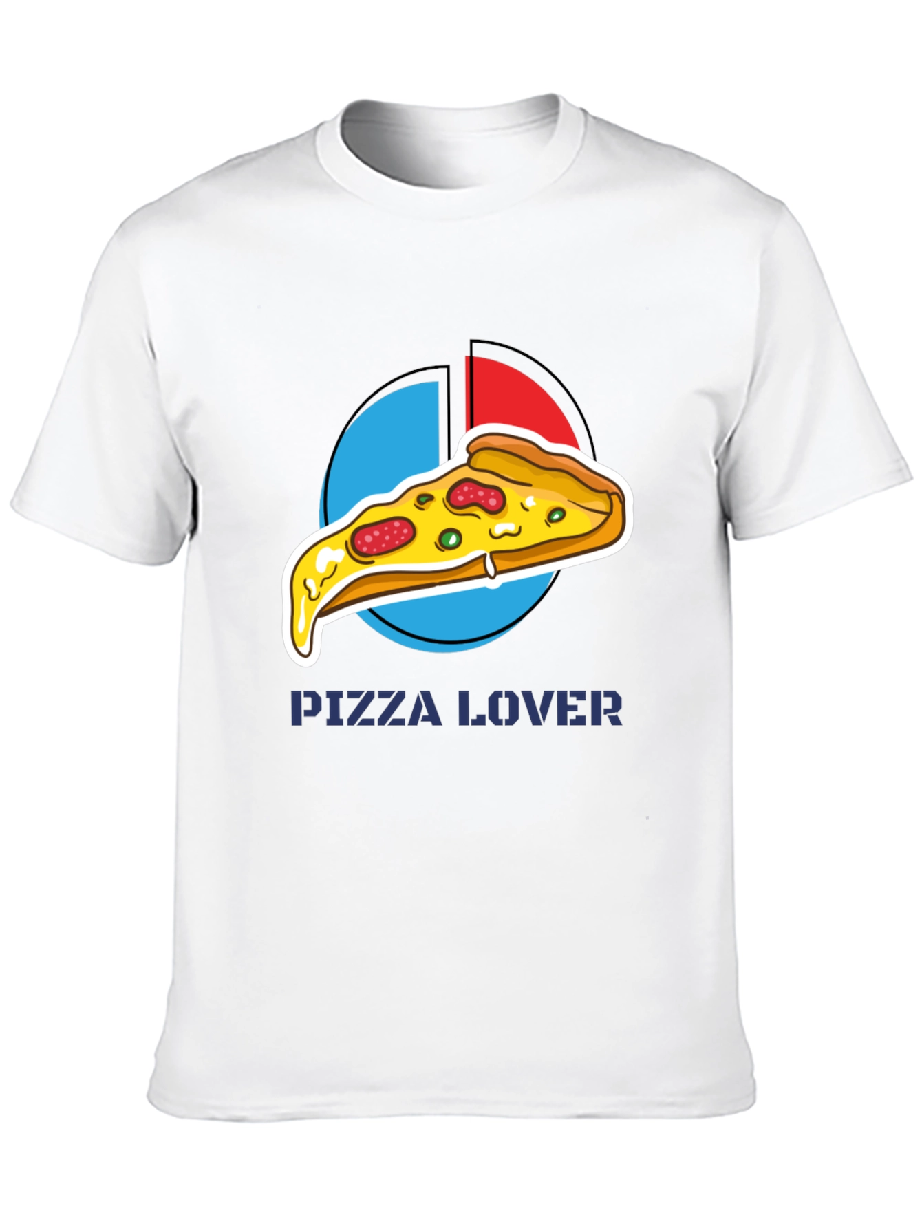 Pizza Lover Graphic Tee - Casual Comfort