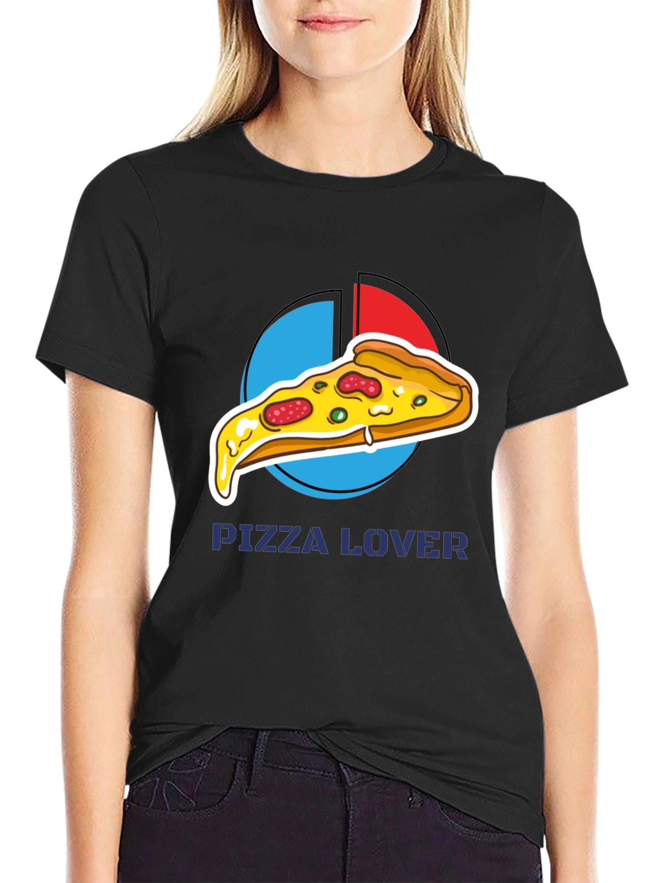 Pizza Lover Graphic Tee - Casual Comfort