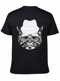 Cool Cat Tee - Black T-Shirt with Cat Graphic