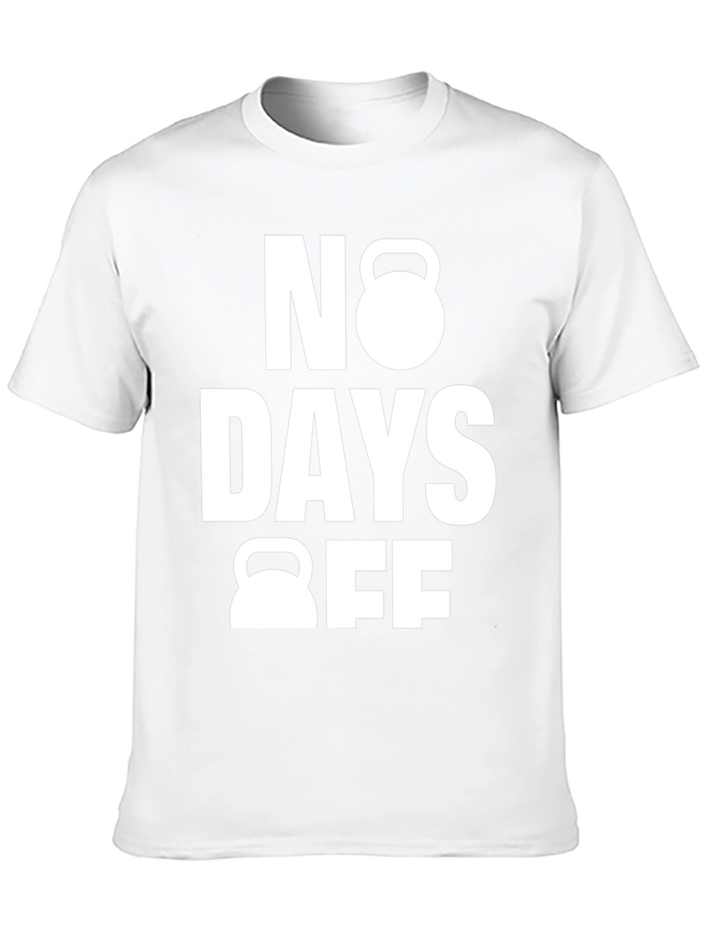 No Days Off Black Gym T-Shirt