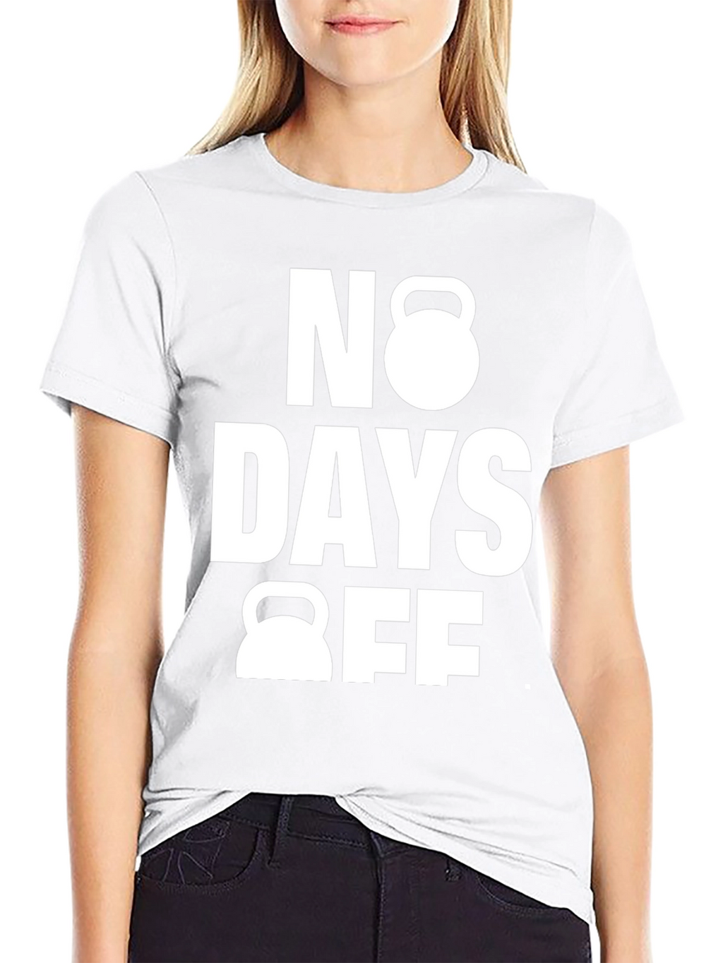 No Days Off Black Gym T-Shirt
