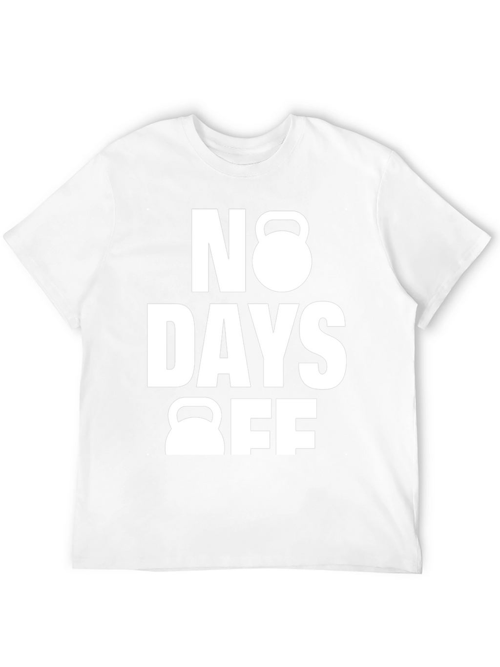 No Days Off Black Gym T-Shirt