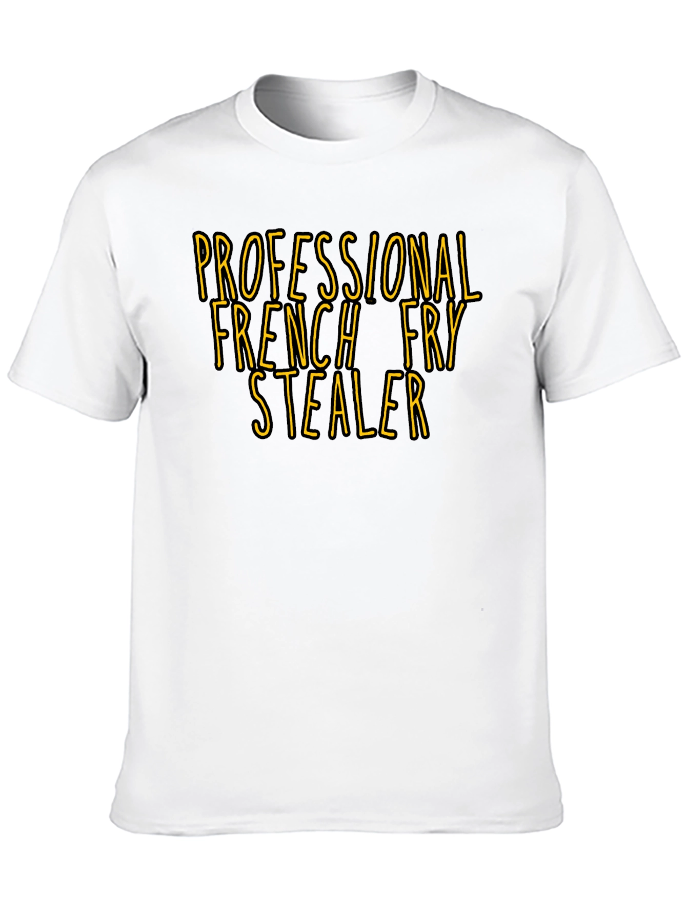 Professional French Fry Stealer T-Shirt - Funny Foodie Tee