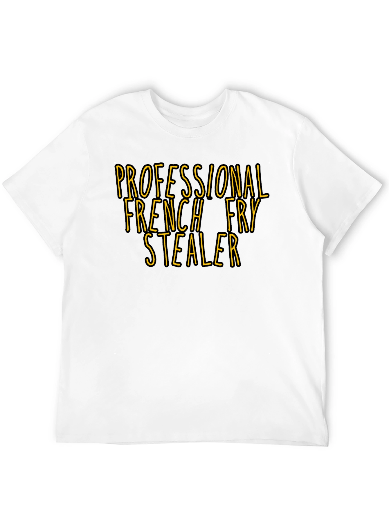 Professional French Fry Stealer T-Shirt - Funny Foodie Tee
