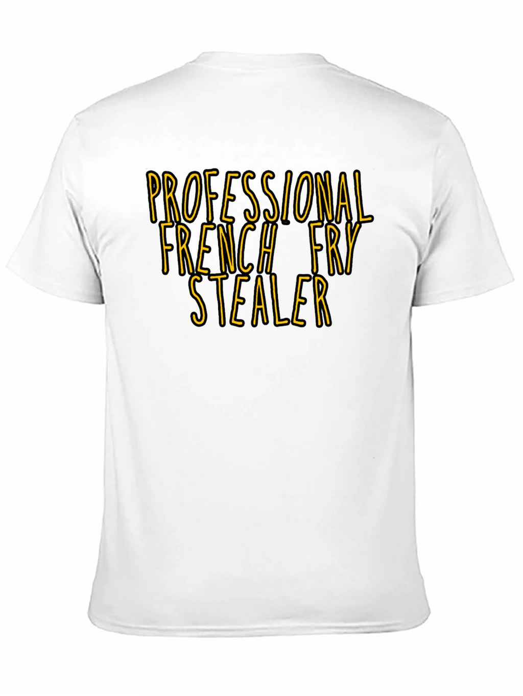 Professional French Fry Stealer T-Shirt - Funny Foodie Tee