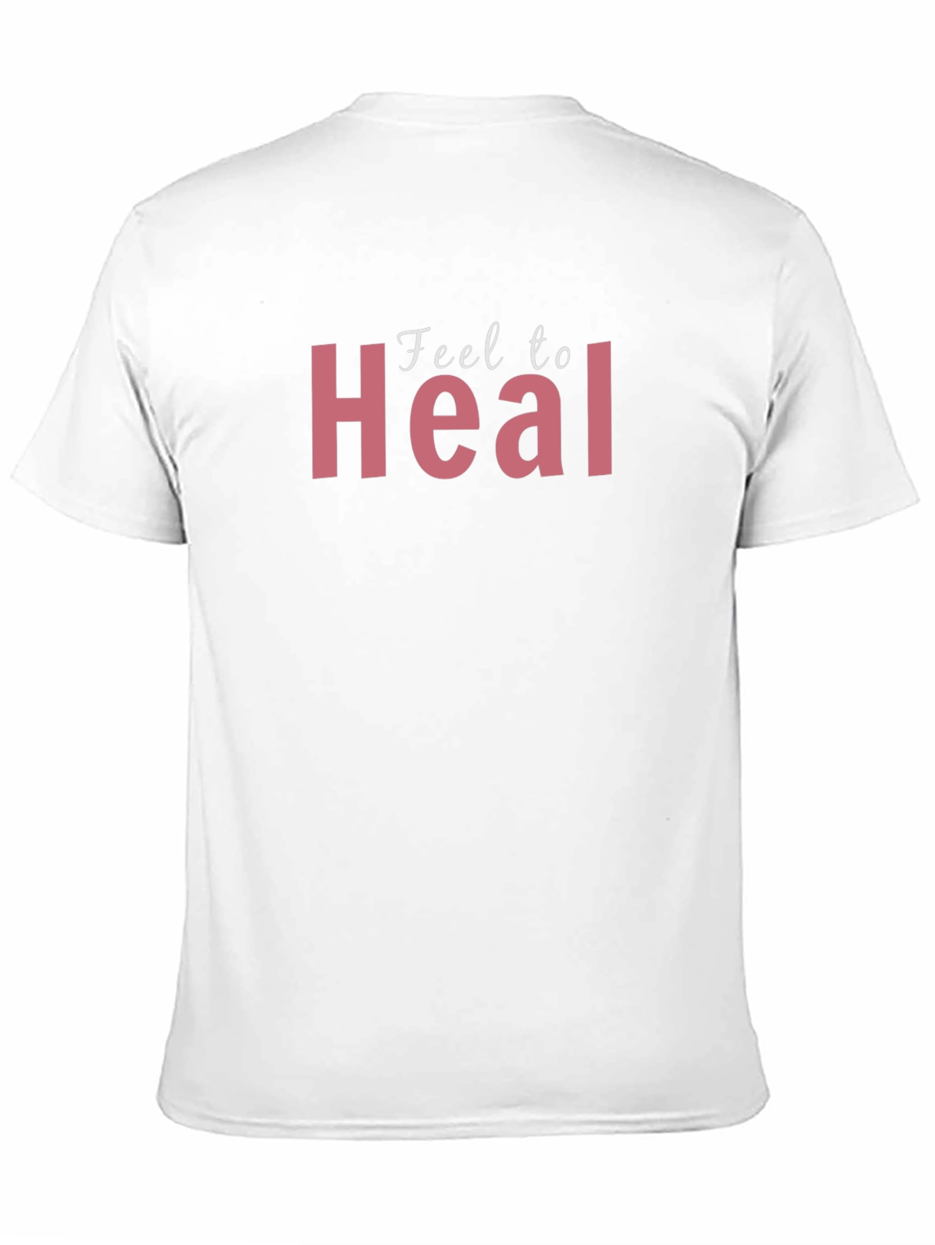 Feel to Heal Black T-Shirt