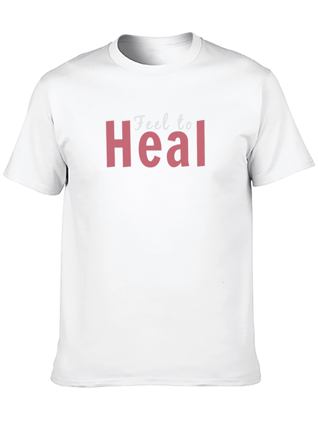 Feel to Heal Black T-Shirt