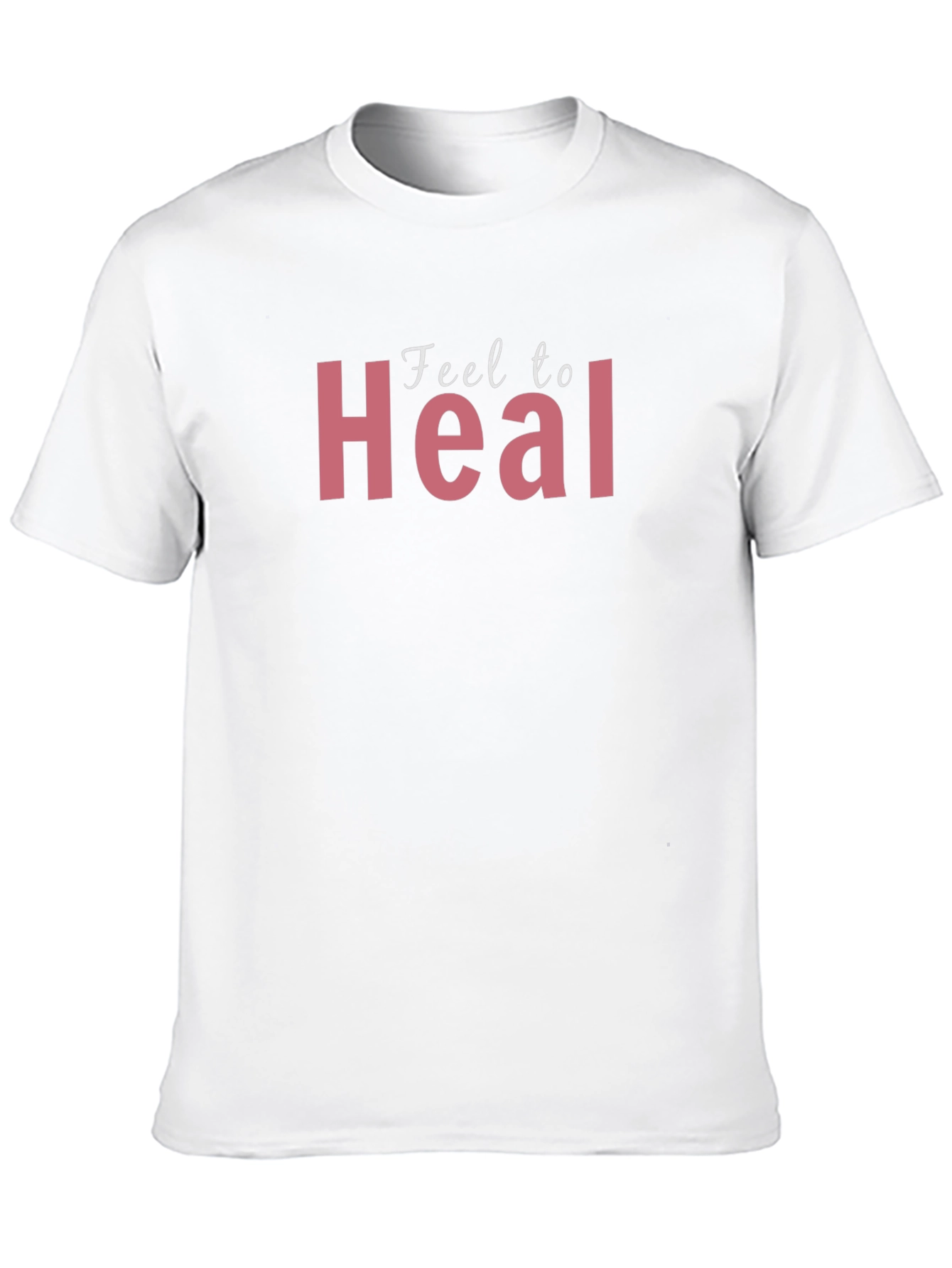 Feel to Heal Black T-Shirt