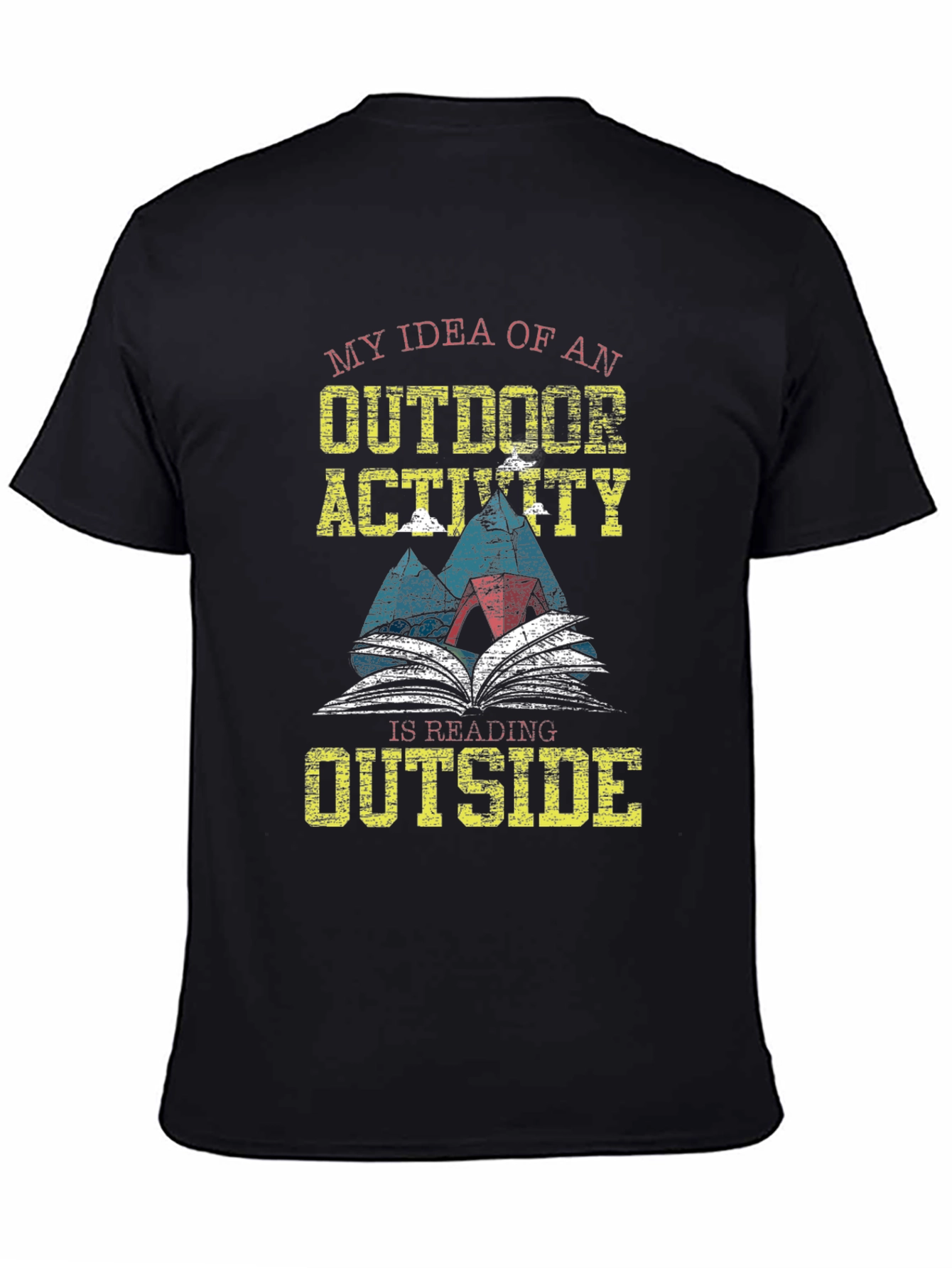 Outdoor Activity Reading T-Shirt